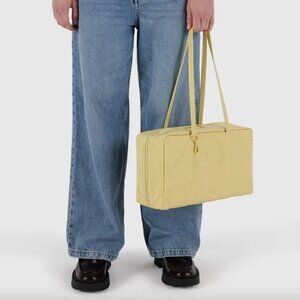 Baggu Medium Bowler Bag Butter NWT